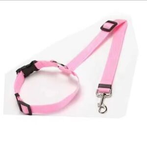 Pink Dog Harness and Leash Set 2 in 1